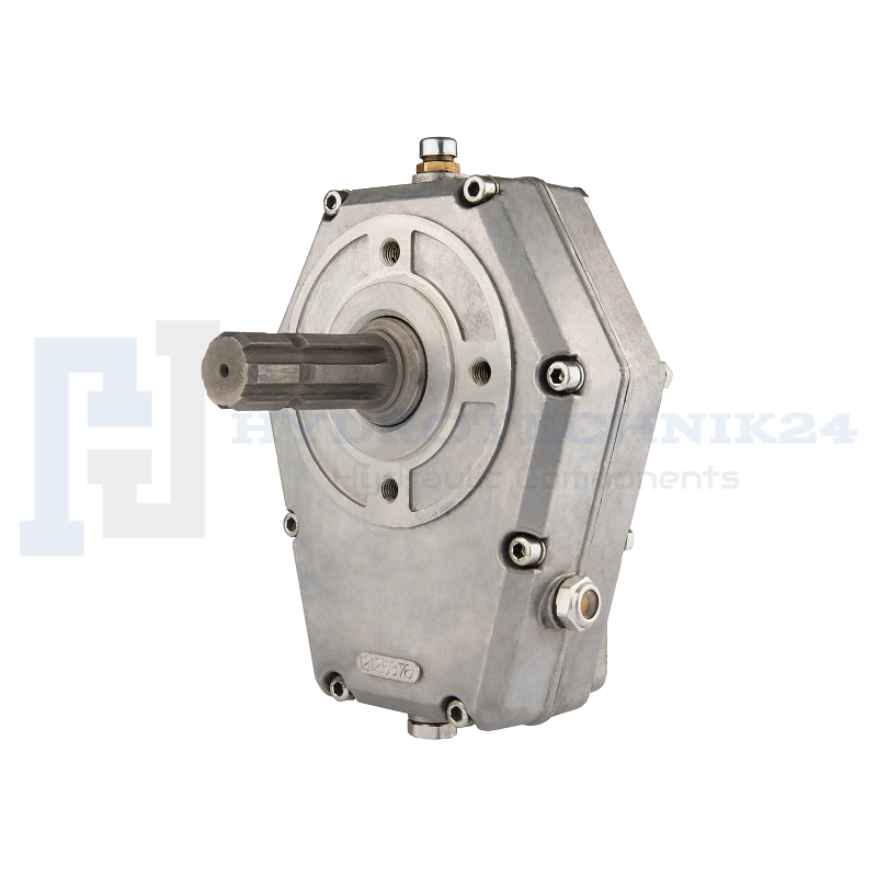 Hydromot- Zapfwellengetriebe. Hohlwelle 1 3/8'' Mit Schnappring