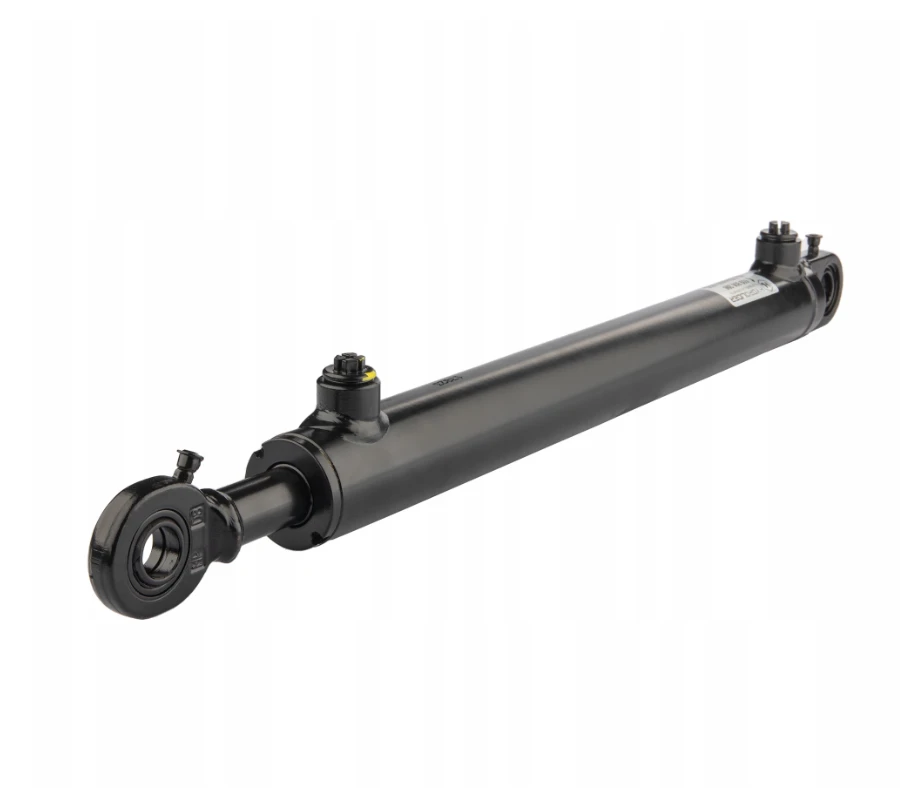 Hydraulikzylinder doppeltwirkend CJ2F-40/22/480 mit Gelenkaugen 25mm + Befestigung Hydraulikzylinder doppeltwirkend CJ2F-40/22/480 mit Gelenkaugen 25mm + Befestigung
