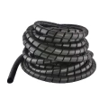 Schlauchschutz - Kunstoffwendel - Spiralschutz - 15-19 mm - Schwarz