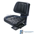 Sitz für Bagger, Gabelsatapler, Traktor, Minibagger und Schlepper (Universal, Geteilt -Ecoleder)
