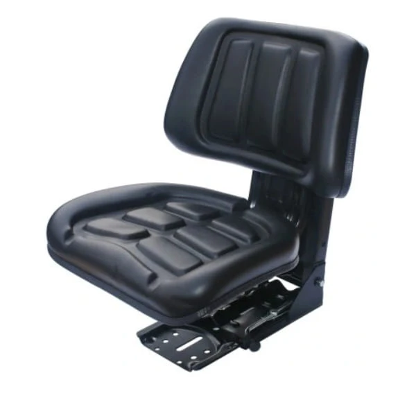 Sitz für Bagger, Gabelsatapler, Traktor, Minibagger und Schlepper (Universal, Geteilt -Ecoleder)