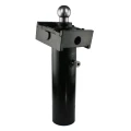 Teleskop-Hydraulikzylinder 2-stufig Ø75/60mm 520mm hub mit Kardanring
