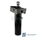 Teleskop-Hydraulikzylinder 2-stufig Ø75/60mm 520mm hub mit Kardanring