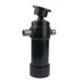 Teleskop-Hydraulikzylinder 4-stufig Ø90/75/60/45mm 910mm hub mit Anschweißkugelpfanne