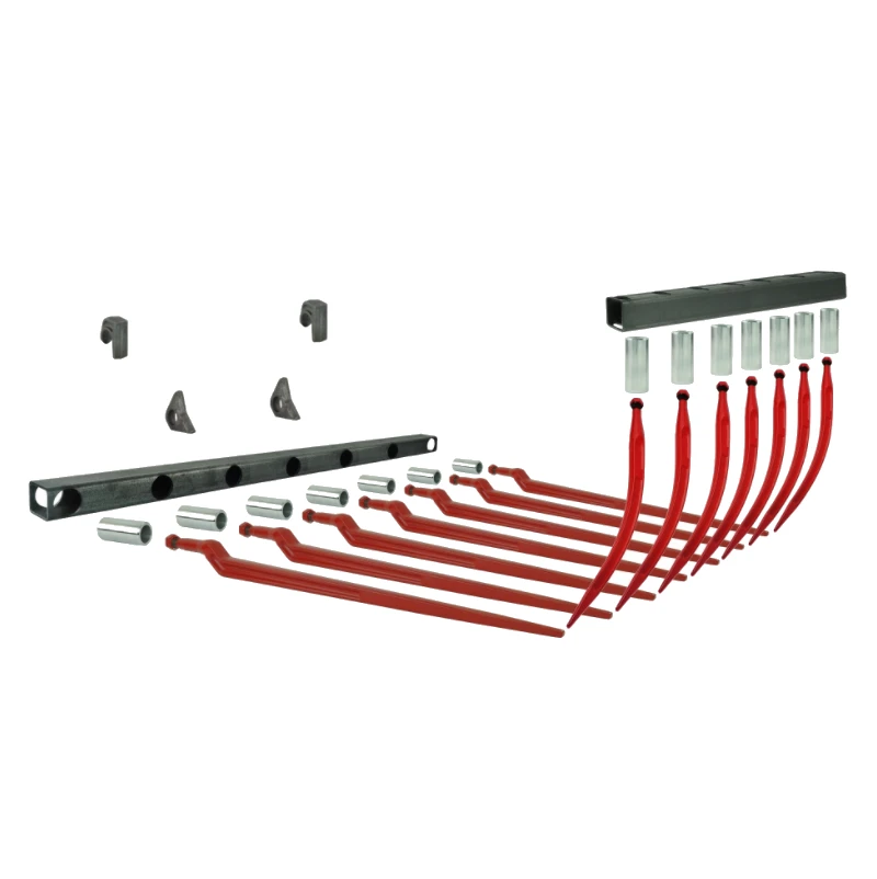 Zinkenträger für Frontladerzinken 1,21 m Set 2x Zinkenträger+Schweissmuffe + Zähne + Befestigung