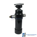 Teleskop-Hydraulikzylinder 3-stufig Ø75/60/45mm 700mm hub mit Anschweißkugelpfanne