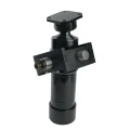 Teleskop-Hydraulikzylinder 3-stufig Ø75/60/45mm 700mm hub mit Anschweißkugelpfanne und Kardanring