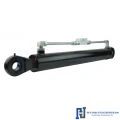 Hydraulikzylinder doppeltwirkend CJ2F-80/45/630 mit Gelenkaugen 40mm + Sperrventil