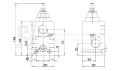 Hydraulik Druckbegrenzungsventil VMPP Innengewinde: 3/4" Durchfluß: 120L/min Betriebsdruck: 50-400bar