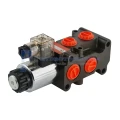 Magnetventil hydraulischer Teiler 6/2-50L/min elektrisch gesteuert 12V