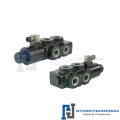 Magnetventil hydraulischer Teiler 6/2 140L/min, elektrisch gesteuert 24V