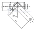Hubbegrenzer mit Federgewinde: M22x1,5 Durchfluss: 80 l/min max. Druck: 400 bar