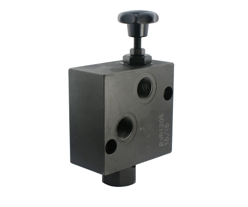 Ventil für Motordrehzahl BVR1205 mit kompensation Gewinde: 1/2 "Durchfluss: 90 l/min, max. Druck: 250 bar