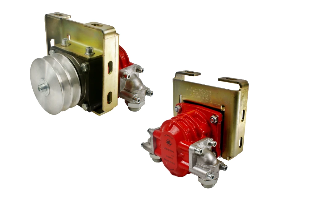Hydraulikpumpe, Zahnradpumpe NSZ32, Riemenscheibe Drehrichtung rechts