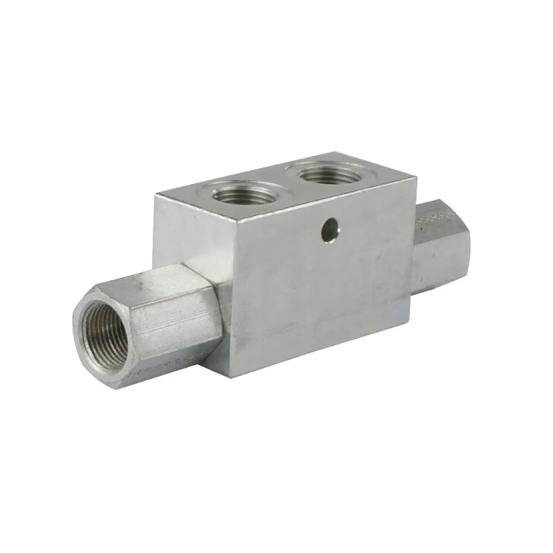 Hydraulisch sperrblock sperrventil VBPDE Innengewinde: 1/4" Durchfluß: 20L/min Max. Betriebsdruck: 350bar Hydrotechnik24