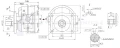 Hydraulikpumpe, Zahnradpumpe NSZ50, Fördervolumen: 50 ccm/U, Drehrichtung links, NSZ-50A-3L