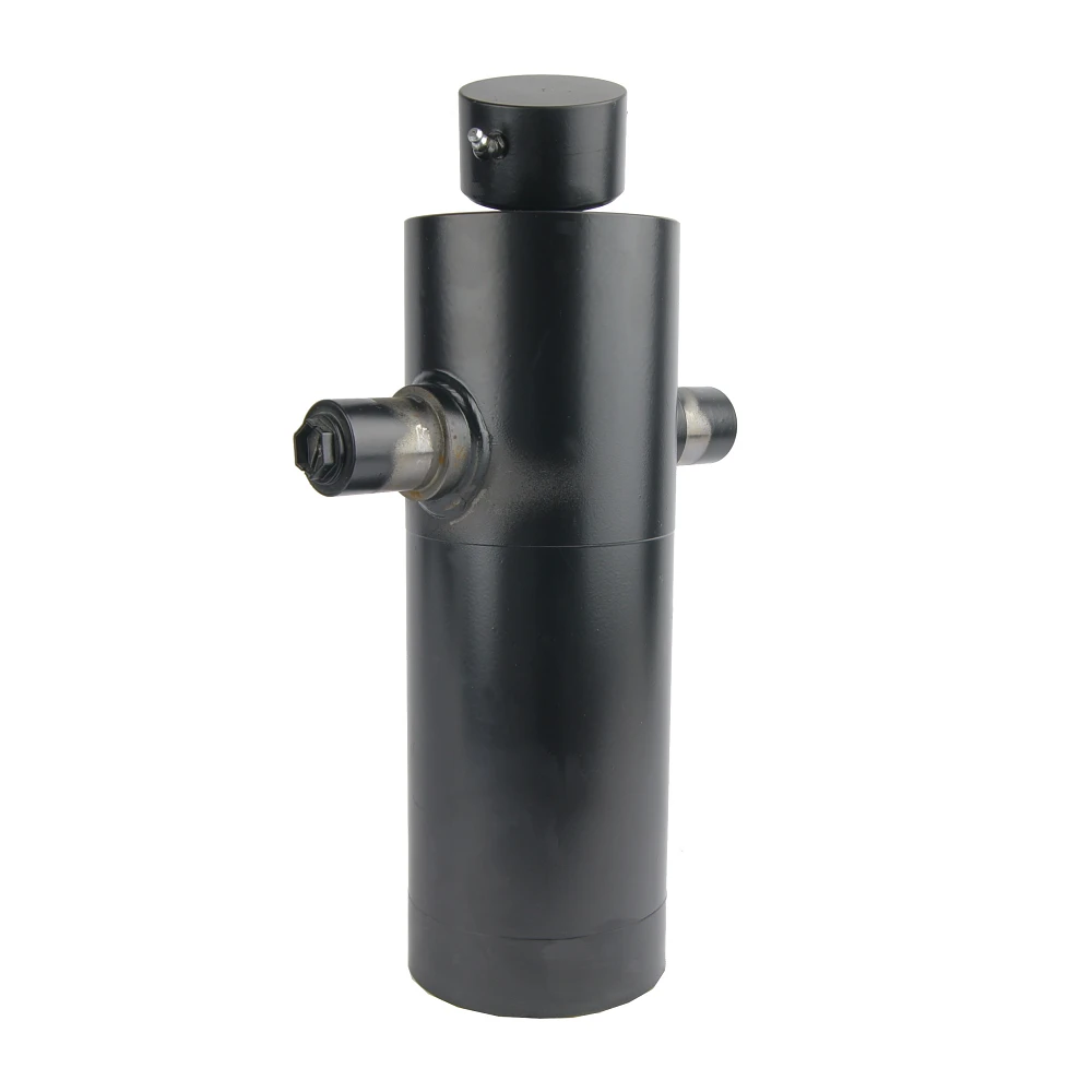 Teleskopzylinder 5-stufig Ø105/90/75/60/45mm 1200mm hub mit Kugelpfanne