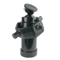 Teleskopzylinder 5-stufig Ø105/90/75/60/45mm 1050mm hub mit Kugelpfanne und Kardanring