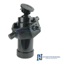 Teleskopzylinder 5-stufig Ø105/90/75/60/45mm 1050mm hub mit Kugelpfanne und Kardanring