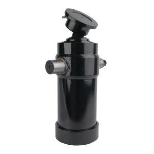 Teleskopzylinder 5-stufig Ø105/90/75/60/45mm 1050mm hub mit Kugelpfanne