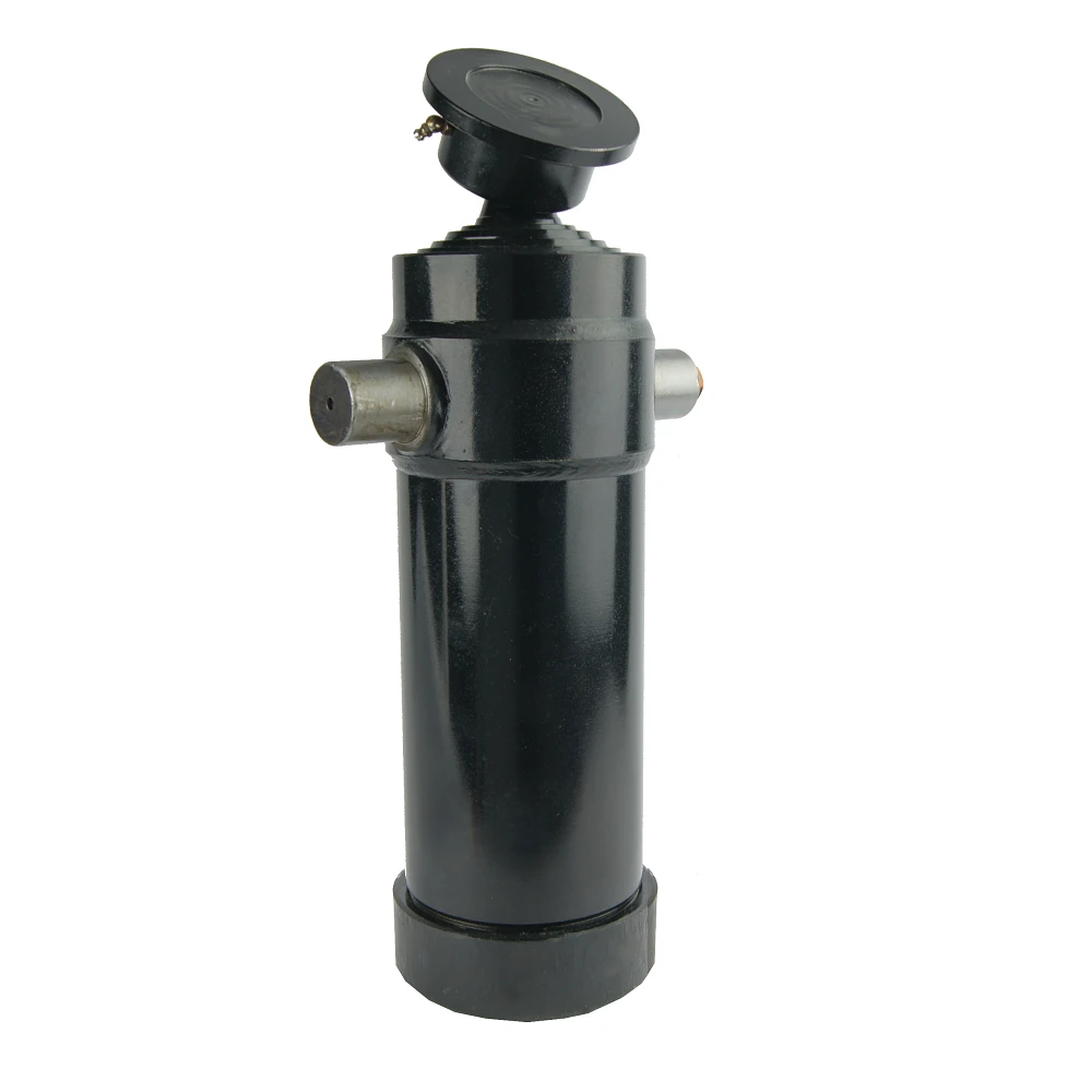 Teleskopzylinder 5-stufig Ø105/90/75/60/45mm 1432mm hub mit Kugelpfanne