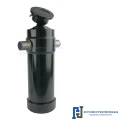 Teleskopzylinder 5-stufig Ø105/90/75/60/45mm 1432mm hub mit Kugelpfanne