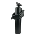 Teleskopzylinder 4-stufig Ø120/105/90/75mm 1700mm hub mit Kugelpfanne und Kardanring