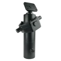 Teleskopzylinder 4-stufig Ø105/90/75/60mm 1300mm hub mit Kugelpfanne und Kardanring