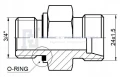 Gerade Einschraubverschraubung 3/4" - M24x1,5