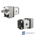 Hydraulikmotor Zahnradmotoren Schluckvolumen 8 cm3/Umdr Max. Drehzahl 3500 U/min Größe 2 mit Vorsatzlager