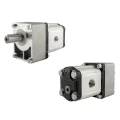 Hydraulikmotor Zahnradmotoren Schluckvolumen 19 cm3/Umdr Max. Drehzahl 3300 U/min Größe 2 mit Vorsatzlager