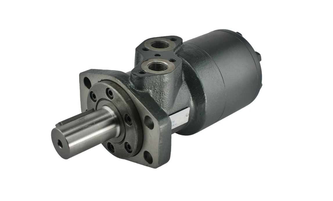 Hydraulikmotor Orbitmotoren Typ BMR Schluckvolumen 250 cm3/Umdr Max. Drehzahl 240 U/min, Welle 32 mm + Buchse