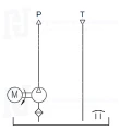Hydraulikaggregat 400V, Motorleistung - 4kW, Pumpenleistung - von 14,5L/min bis 20,3L, mit Öltank 50L