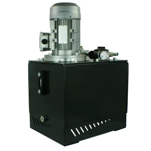 Hydraulikaggregat 400V mit Druckbegrenzungsventil, Motorleistung - 2,2kW, Pumpenleistung - von 5,8L/min bis 11,6L, mit Öltank 35L