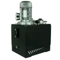 Hydraulikaggregat 400V mit Druckbegrenzungsventil, Motorleistung - 3kW, Pumpenleistung - von 14,5L/min bis 20,3L, mit Öltank 50L