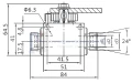 Hubbegrenzer mit Federgewinde: M18x1,5 Durchfluss: 50 l/min max. Druck: 400 bar