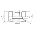 Gerade Verschraubung G 1" - G 1"