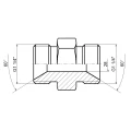 Gerade Verschraubung G 1 1/4" - G 1 1/4"