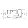 Gerade Verschraubung G 3/4" - G 5/8"