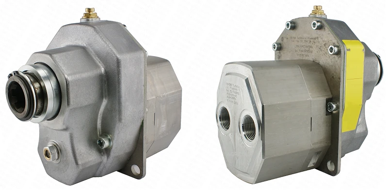 Zapfwellengetriebe mit Hydraulikpumpe 43ccm, Größe 3, leistung von 68L/min