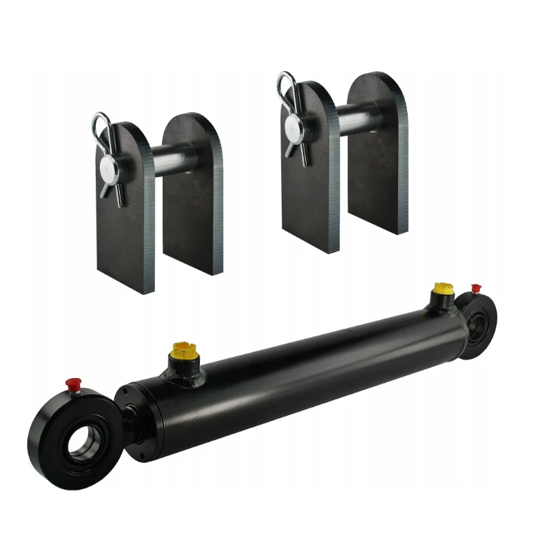 Hydraulikzylinder doppeltwirkend CJ2F 50/28/250 mit Gelenkaugen 25mm + Befestigung