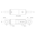 Hydraulikzylinder doppeltwirkend CJ2F 50/28/250 mit Gelenkaugen 25mm + Befestigung