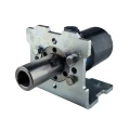 Hydraulikmotor Orbitmotoren Typ BMR Schluckvolumen 250 cm3/Umdr Max. Drehzahl 240 U/min, Welle 32 mm + Halteplatte 90° und Buchse, 4 Montagelöcher