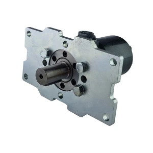 Hydraulikmotor Orbitmotoren Typ BMR Schluckvolumen 250cm3/Umdr Max. Drehzahl 240U/min, Welle 32 mm + Halteplatte, 4 Montagelöcher