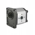 Hydraulikpumpe für einen HÜRLIMANN-Traktor, welle mit 9 Fräsern