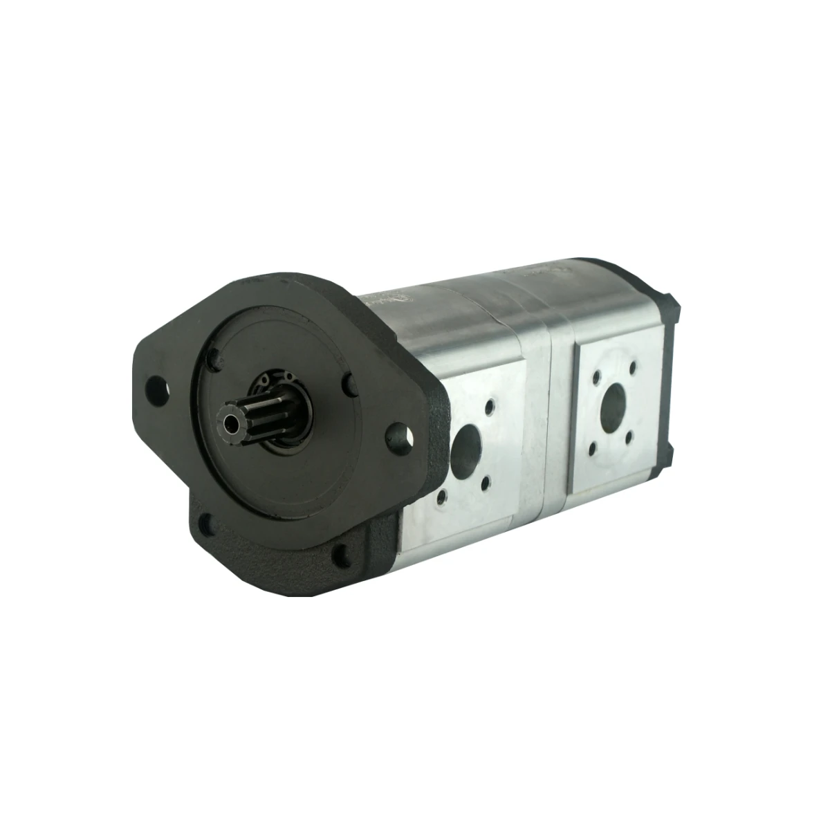 Hydraulikpumpe für einen RENAULT-Traktor, welle mit 9 Fräsern