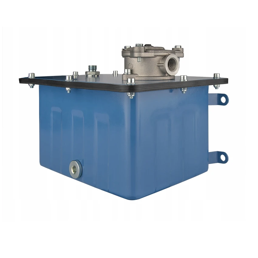 Hydrauliköltank 6 Liter seitliche Montage mit Ausrüstung