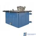 Hydrauliköltank 6 Liter seitliche Montage mit Ausrüstung