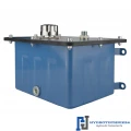 Hydrauliköltank 6 Liter seitliche Montage mit Ausrüstung. Hydrauliköltank deckel mit Saugkanälen