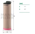 Luftfilter CF610 P782107 AF26398 WA41910 AR200/6W